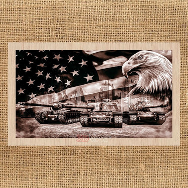 AMERICAN TANKS laser-ready file 3DWave